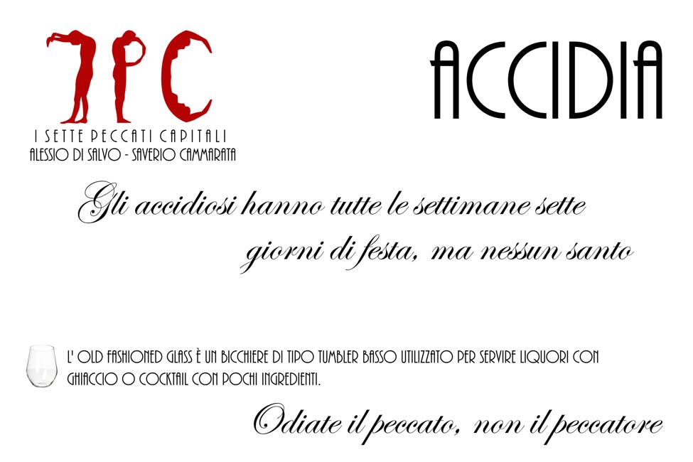 I 7 Peccati Capitali - 7PC (Scatti in collaborazione con Alessio Di Salvo)